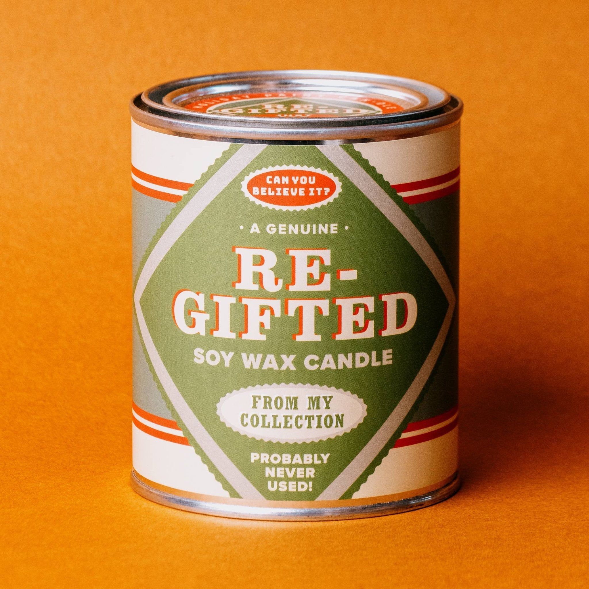Re-Gifted Paint Can - HOLIDAY | Funny Christmas Candle - HER Home Design Boutique